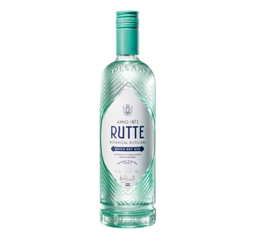 Fles Rutte Dutch Dry Gin 43% 70cl