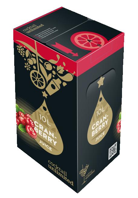 Cranberry sap 10 Liter Bag in Box