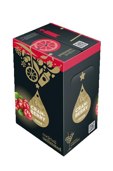 Cranberry sap 5 Liter Bag in Box