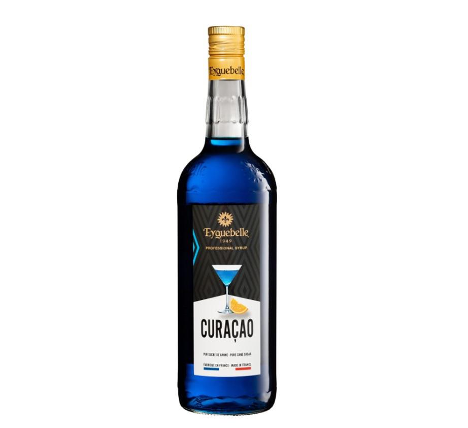 Fles Blue Curacao Siroop 0.5 Liter