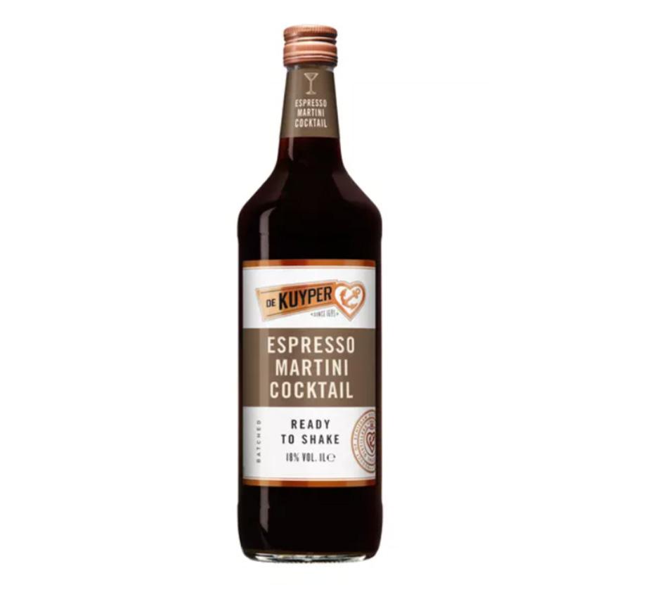 Fles Espresso Martini 18% 1 Liter