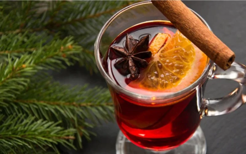 Winter Gin punch