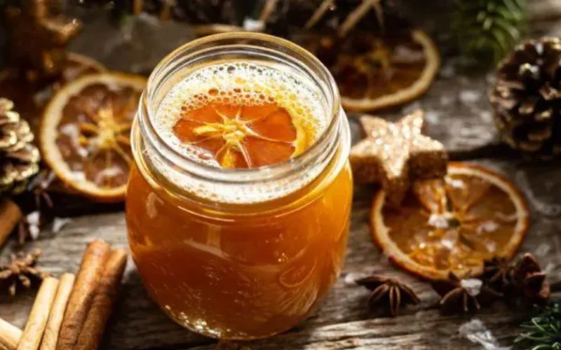 Winter Spiced Rum Punch