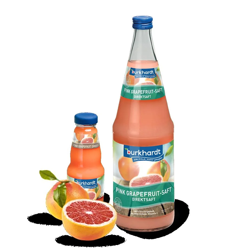 Pink grapefruitsap 1 liter